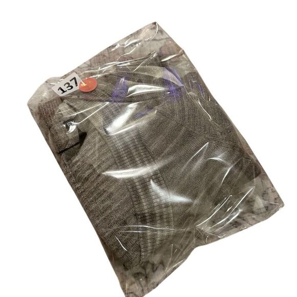 Express Metallic Shimmer V Neck Sweater Long Sleeve Slim Fit - Picture 10 of 10